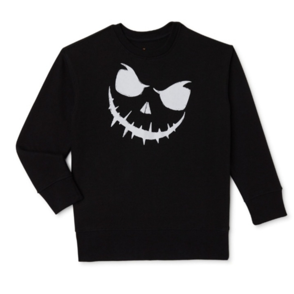 Boys Disney Jack Skelington Long Sleeve Graphic Sweat Shirt